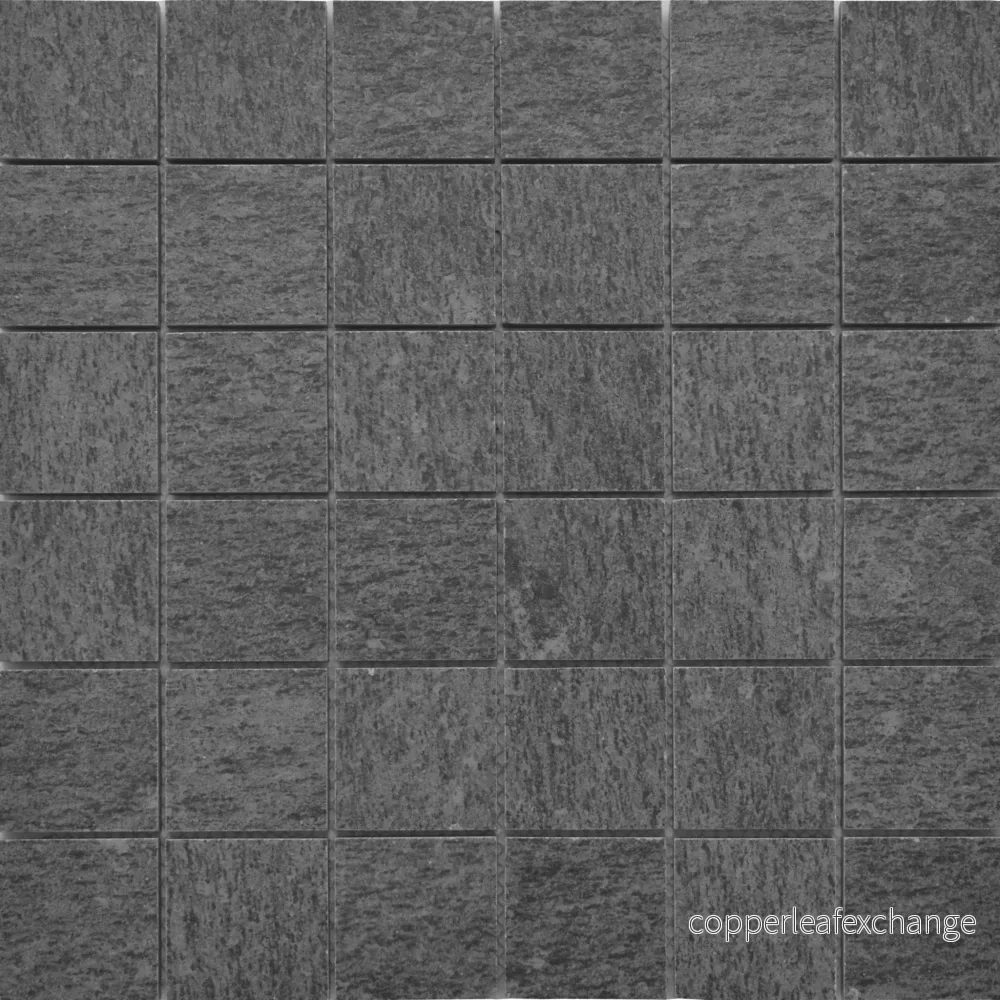 Klinker EcoStone Indoor Mosaik Quartz Darkgrey Klinker EcoStone Indoor Mosaik Quartz Darkgrey