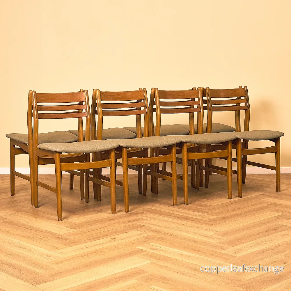 Boltinge Stolefabrik Teak and Beech Dining Chair