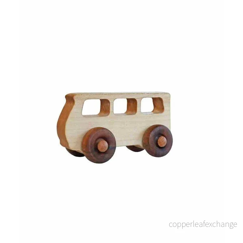 Leksaksbuss i trä – Wooden Story Leksaksbuss i trä – Wooden Story