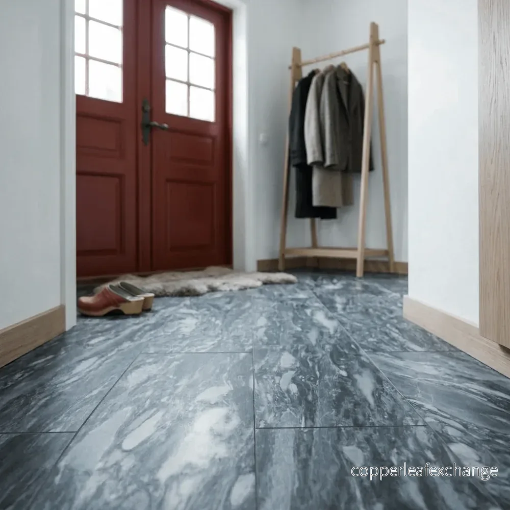 Fauskemarmor Hermelin Standard Slipad Fallande