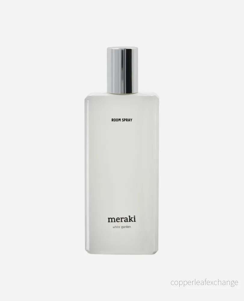 Rumsspray, White garden