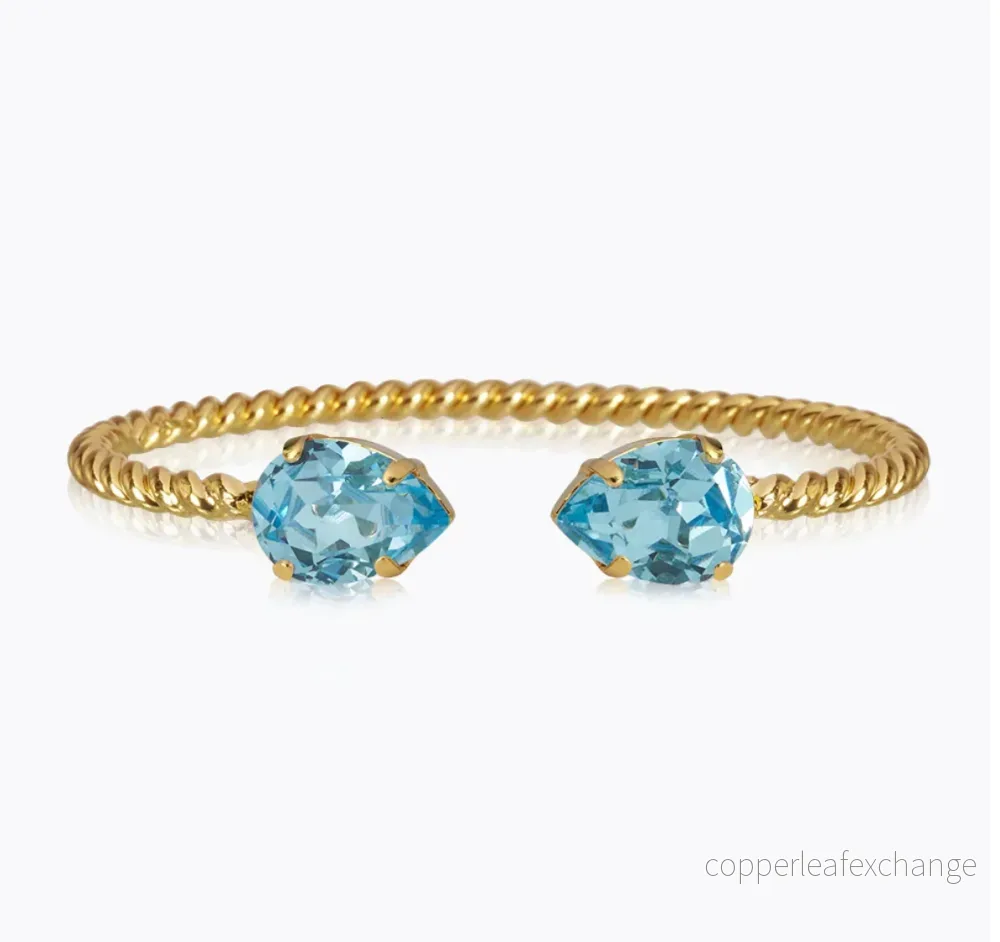 CS MINI DROP BRACELET aquamarine - Bild 2