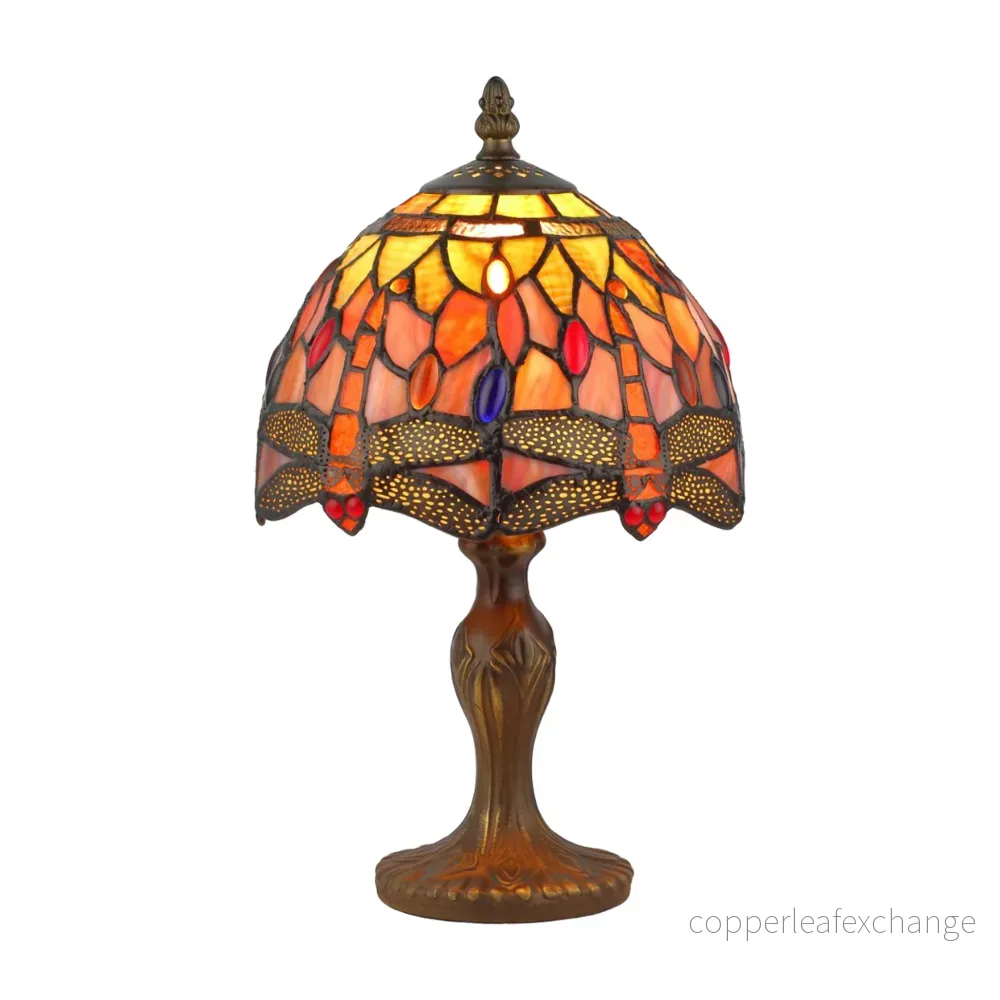 TROLLSLÄNDA HARMONI Tiffany Bordlampa. H:35cm - Bild 2