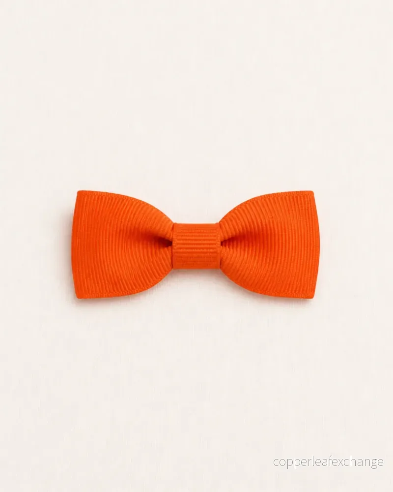 Liten hårrosett, orange Liten hårrosett, orange