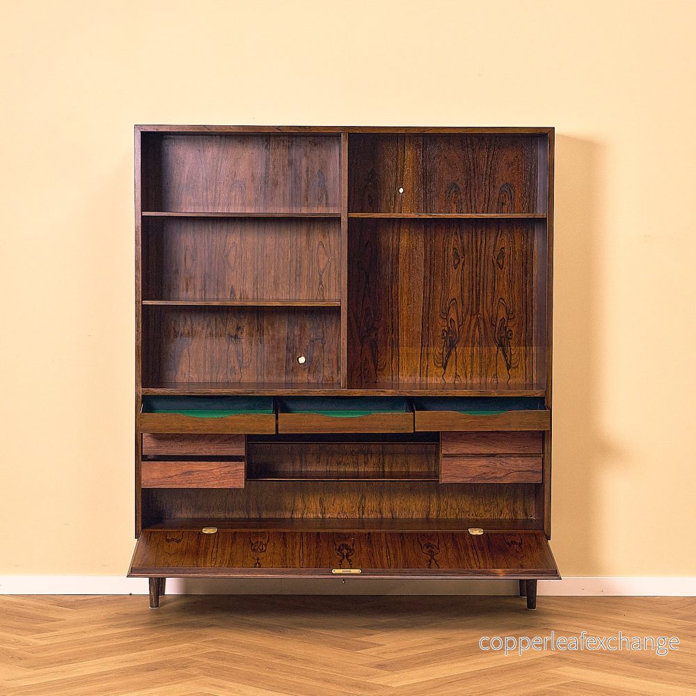 Danish Santos rosewood bookshelf by Omann Jun A/S - Bild 2