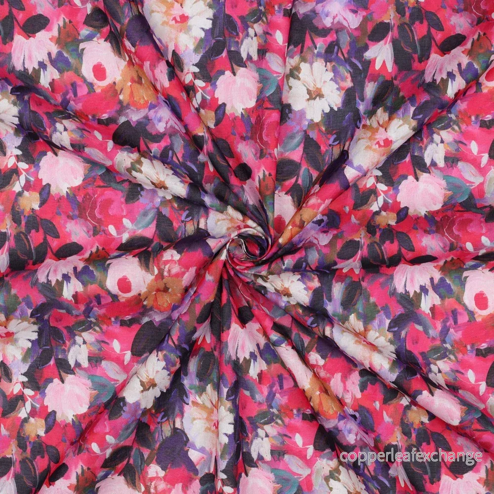 Nerida Hansen – Cotton – Voile – Fuchsia – 001