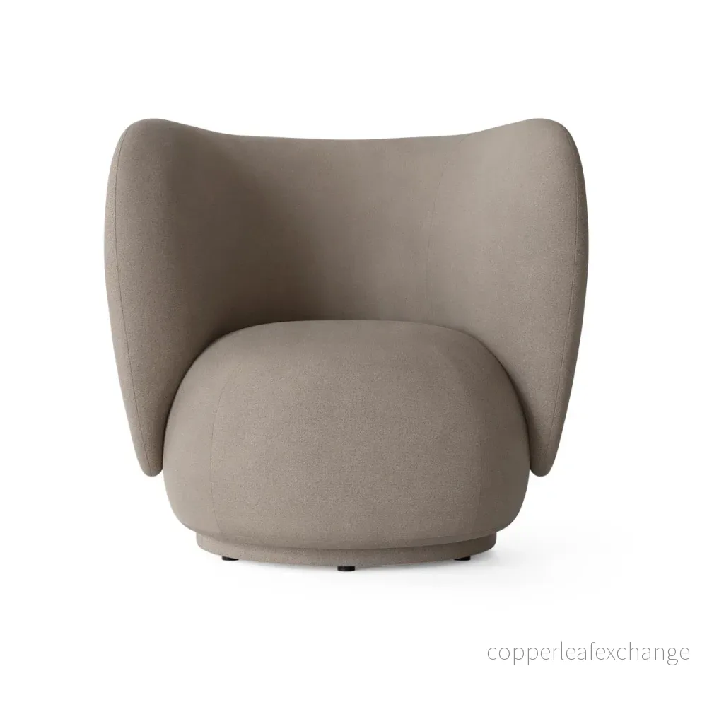 Fåtölj Rico Lounge Brushed, Warm Grey Fåtölj Rico Lounge Brushed, Warm Grey