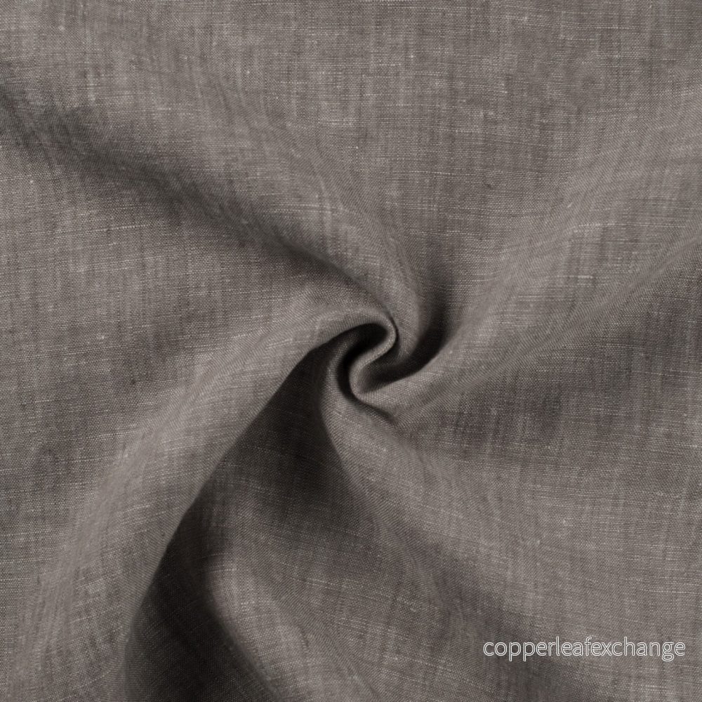 Yarn-Dyed Linen – Grey 063