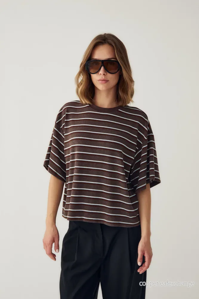 N-Murphie Top Dalma Blue Stripe - Bild 2