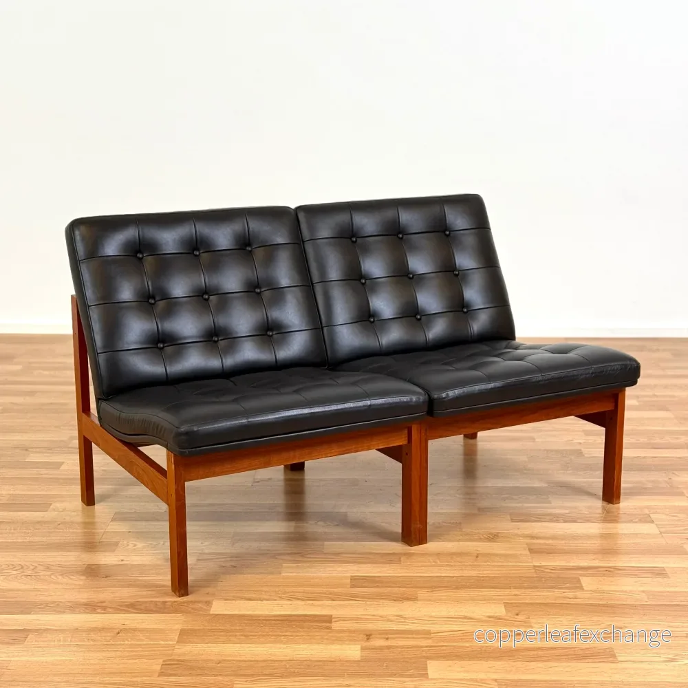Modulsoffa / fåtölj av Ole Gjerløv-Knudsen & Torben Lind, 1950-tal till 60-tal, Danmark - Bild 2