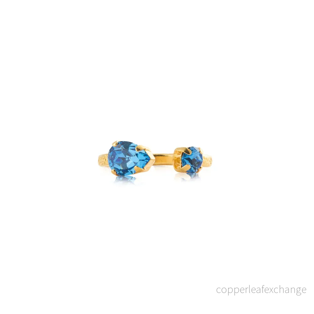 CAROLINE SVEDBOM AMELIA RING / RECREATED ICEBLUE CAROLINE SVEDBOM AMELIA RING / RECREATED ICEBLUE