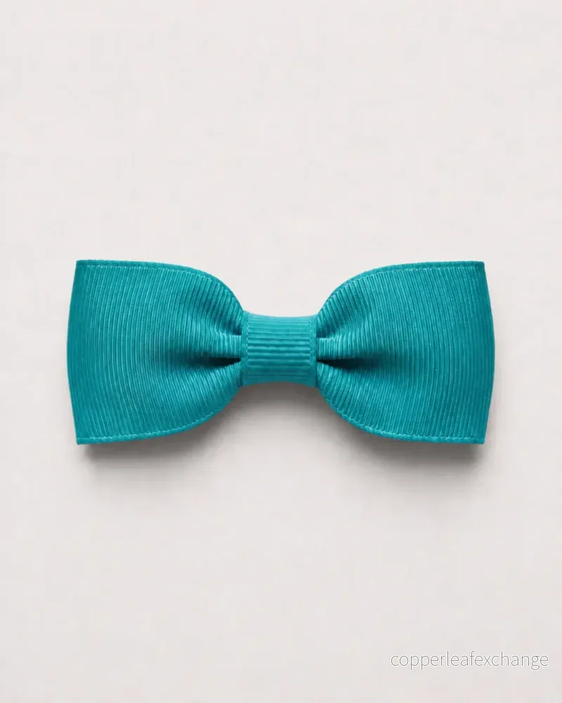 Liten hårrosett, turquoise Liten hårrosett, turquoise