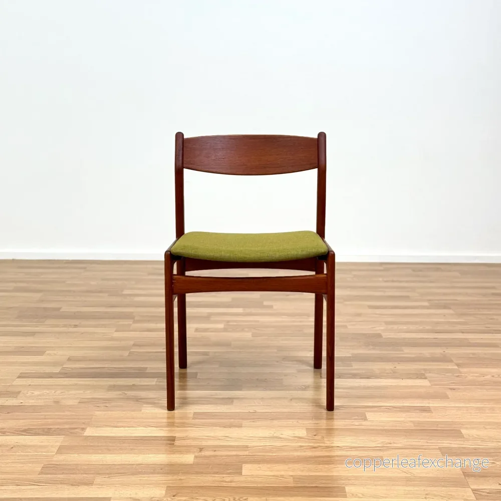 Set med 6 matstolar i teak av Erik Kirkegaard, 1950-60-tal, Danmark - Bild 3