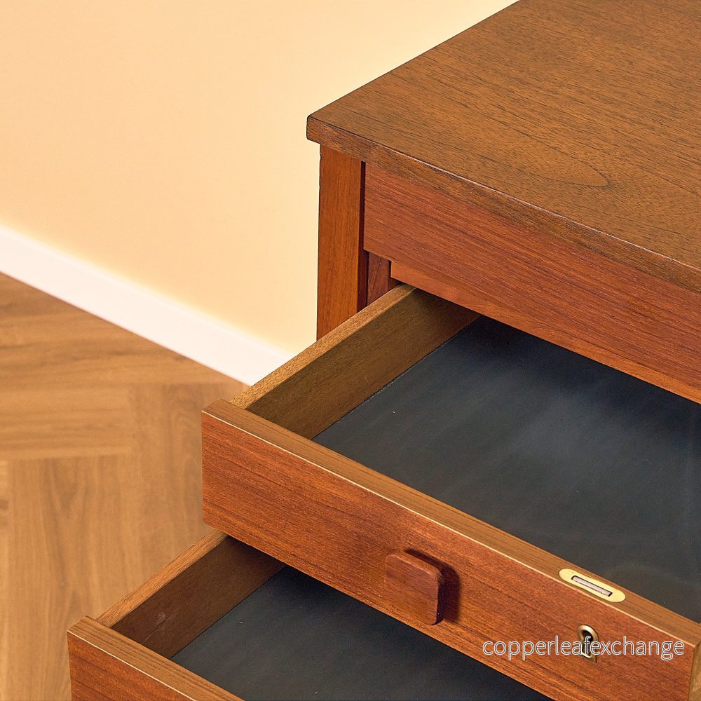 Vintage Teak Desk by Domino Møbler, Denmark 1960s - Bild 3