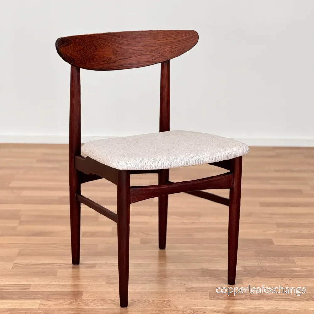 Set om 4 matstolar av EW Bach, Skovby, 1950-60-tal, Danmark - Bild 3