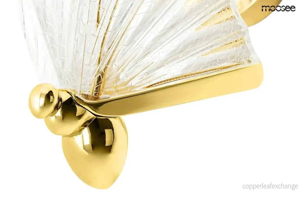 Vägglampa MOOSEE - BUTTERFLY S, guld - Bild 3
