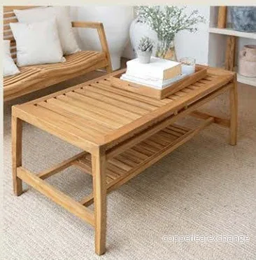 LOVINA TEAK LOUNGE SET – Soffa, 2 Fåtöljer & Soffbord i Teak - Bild 3