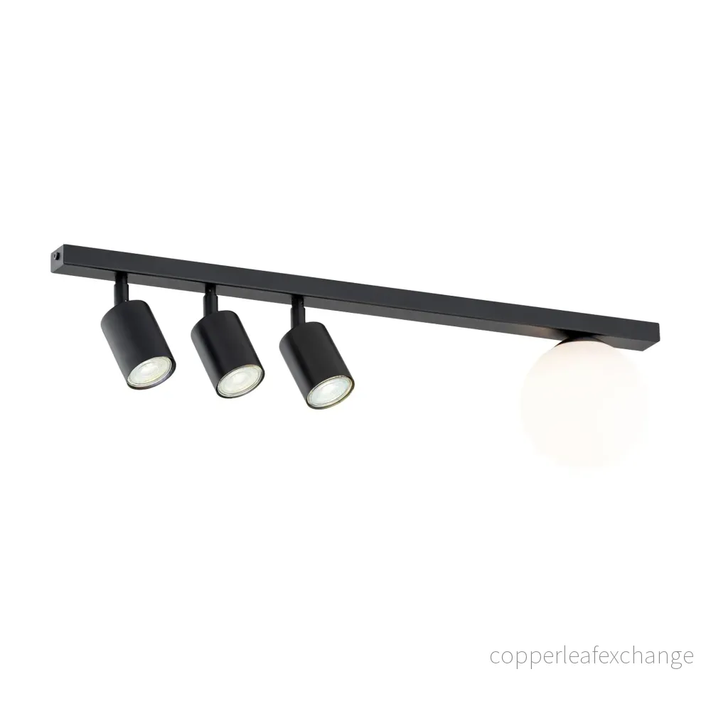 TAKLAMPA BASTER 4 - Spotlights med glob - Bild 2