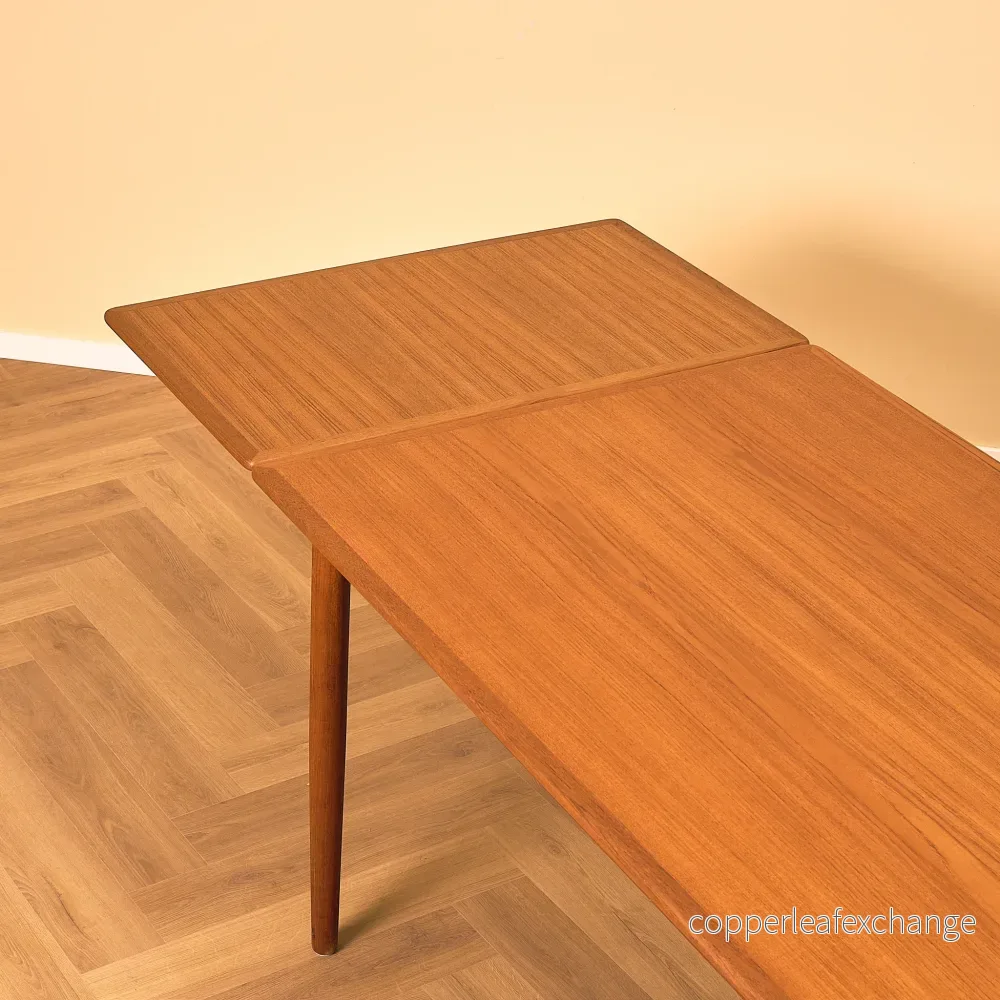 Danskt matbord i teak från A/S H. Sigh & Søn, Spøttrup - Bild 3