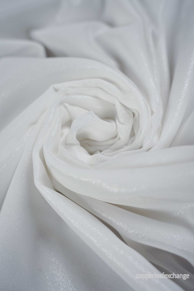 Smog Foil - Chiffon - Shimmer - White, Silver - 501 - Bild 3