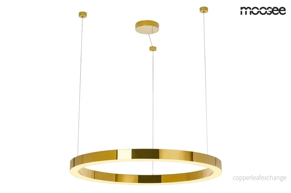 Taklampa MOOSEE - RING LUXURY 90, guld