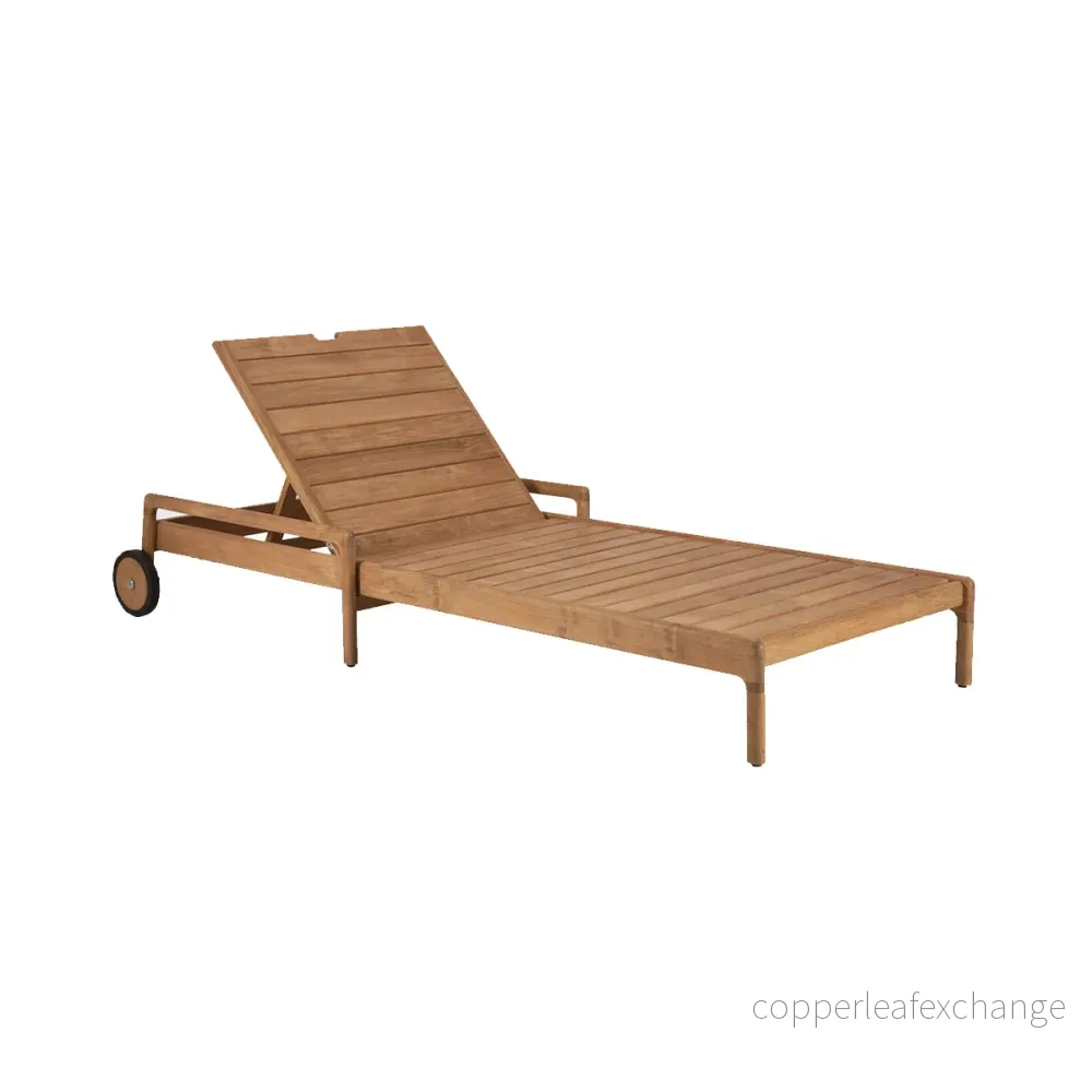 Utemöbel Solsäng Jack, Teak