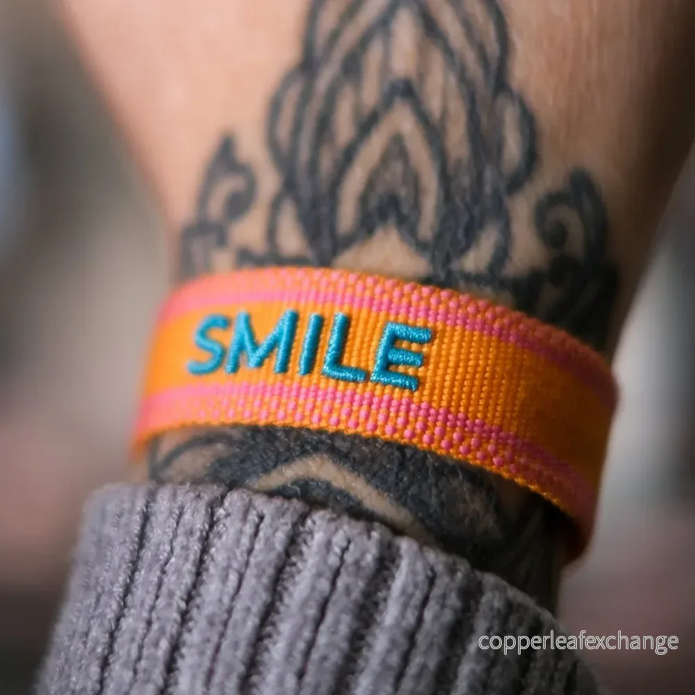 Boho-armband: Smile Boho-armband: Smile