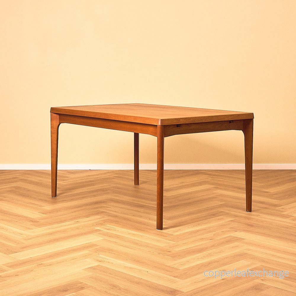 Extendable Teak Dining Table by Vejle Stole og Møbelfabrik