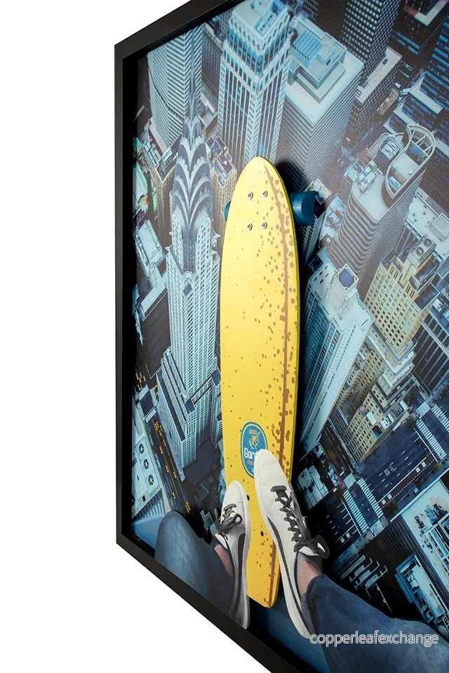 Tavla - BIG CITY SKATER, 130x130 cm - Bild 3