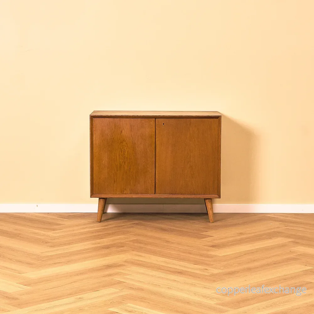 Swedish sideboard in smoked oak Swedish sideboard in smoked oak