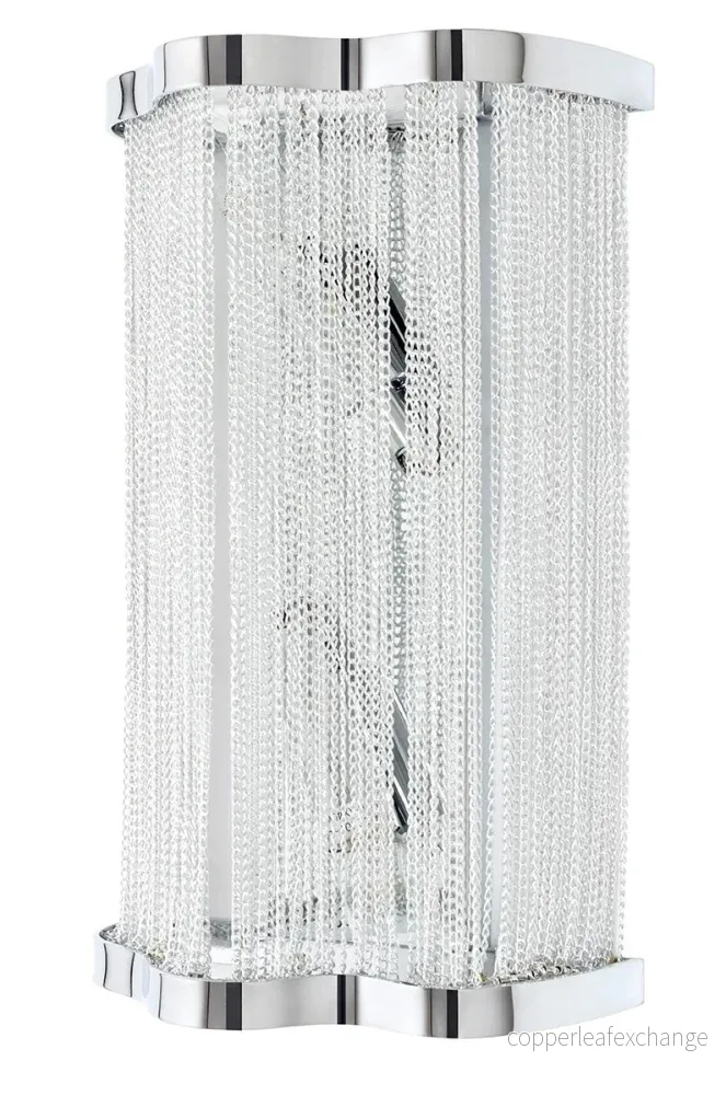 Vägglampa - ATLANTA WALL 2, silver