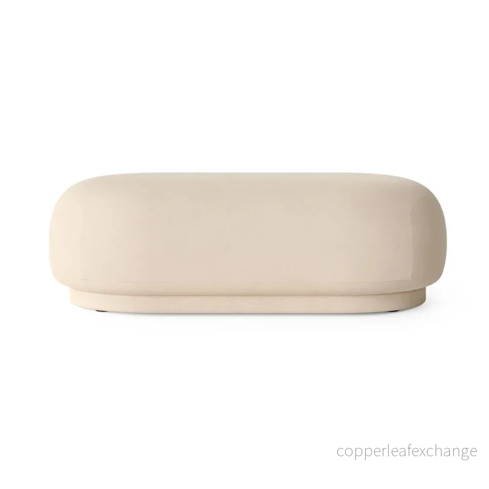 Puff Rico Brushed, Off White Puff Rico Brushed, Off White