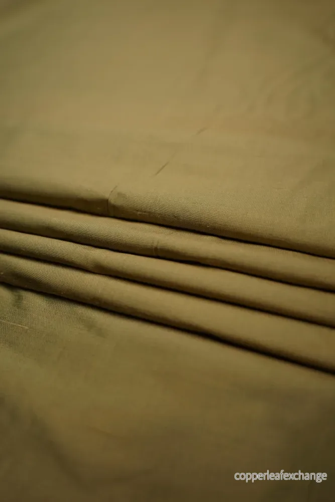 Deadstock - Thai Silk - Multicolor - Green, Gold - DST14 - Bild 3