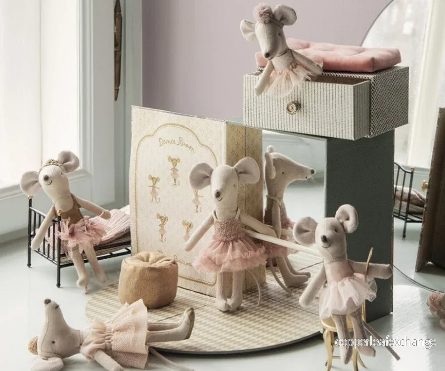 Maileg – Klänning till storasyster mus, dansmus Giselles ballerinaklänning (slutsåld kollektion) - Bild 3