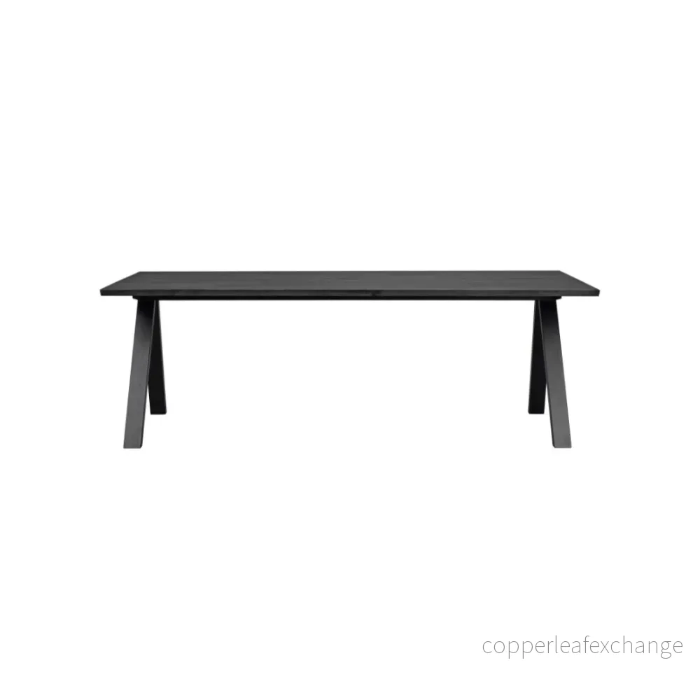 Matbord Carradale Svart ek - Bild 2
