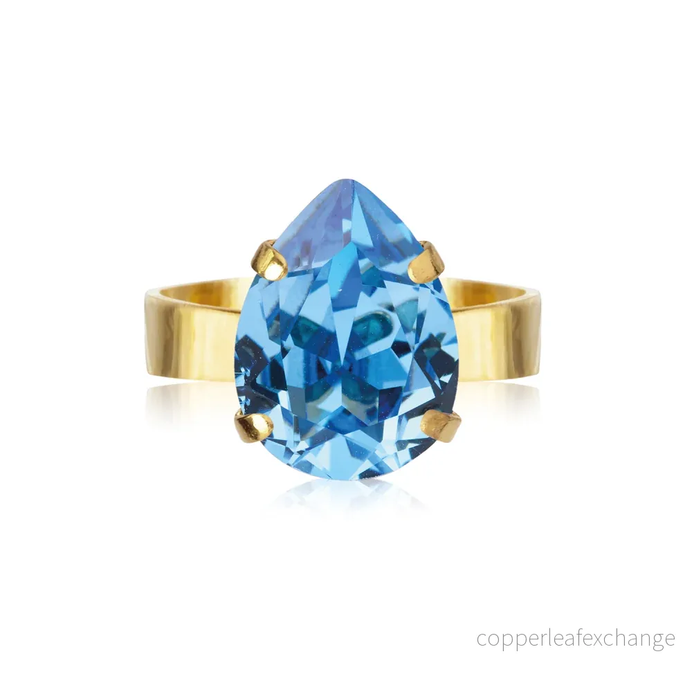 CAROLINE SVEDBOM MINI DROP RING GOLD
RECREATED ICEBLUE