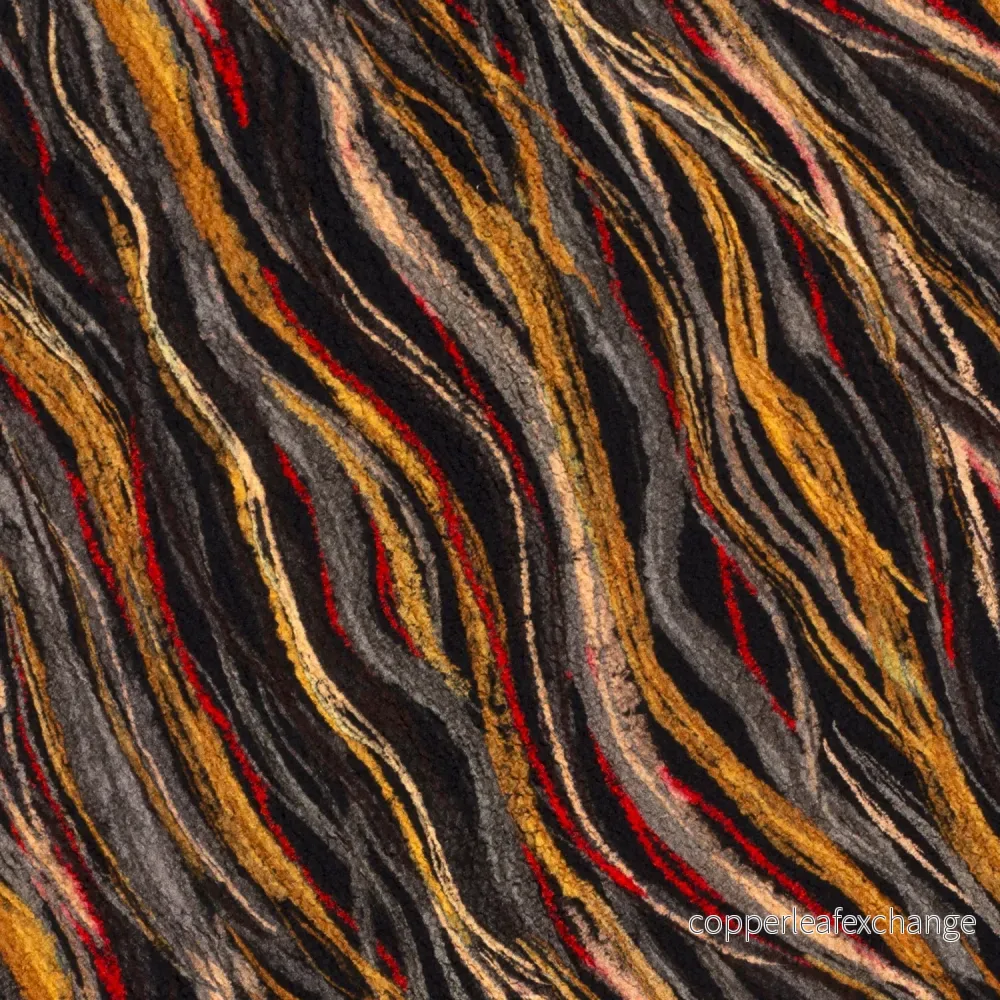 Bubbly Viscose Diagonal Stripe Ochre Bubbly Viscose Diagonal Stripe Ochre