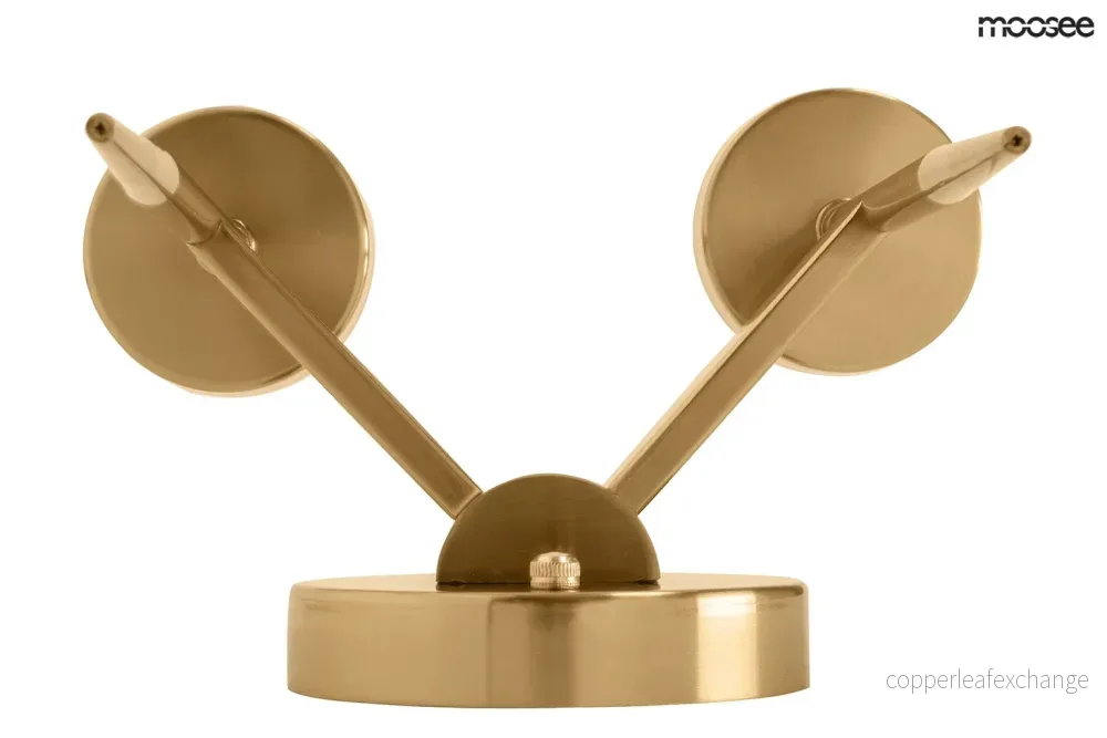 Vägglampa MOOSEE - TORCH TWIN, guld - Bild 3