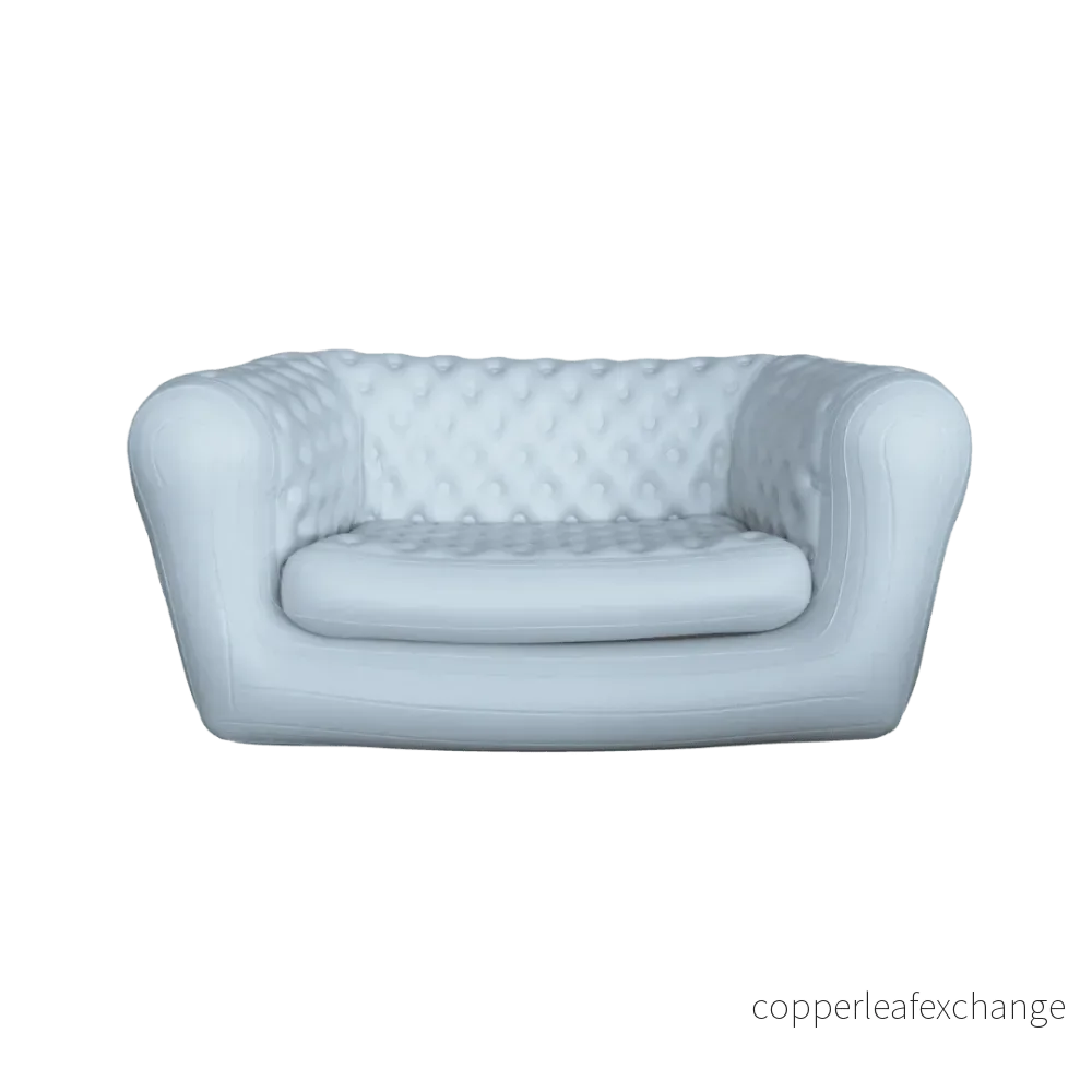 Uppblåsbar Soffa – Vit Uppblåsbar Soffa – Vit