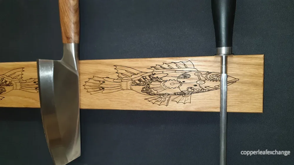 Magnetiska knivhållare med lasergravyr - Bild 3