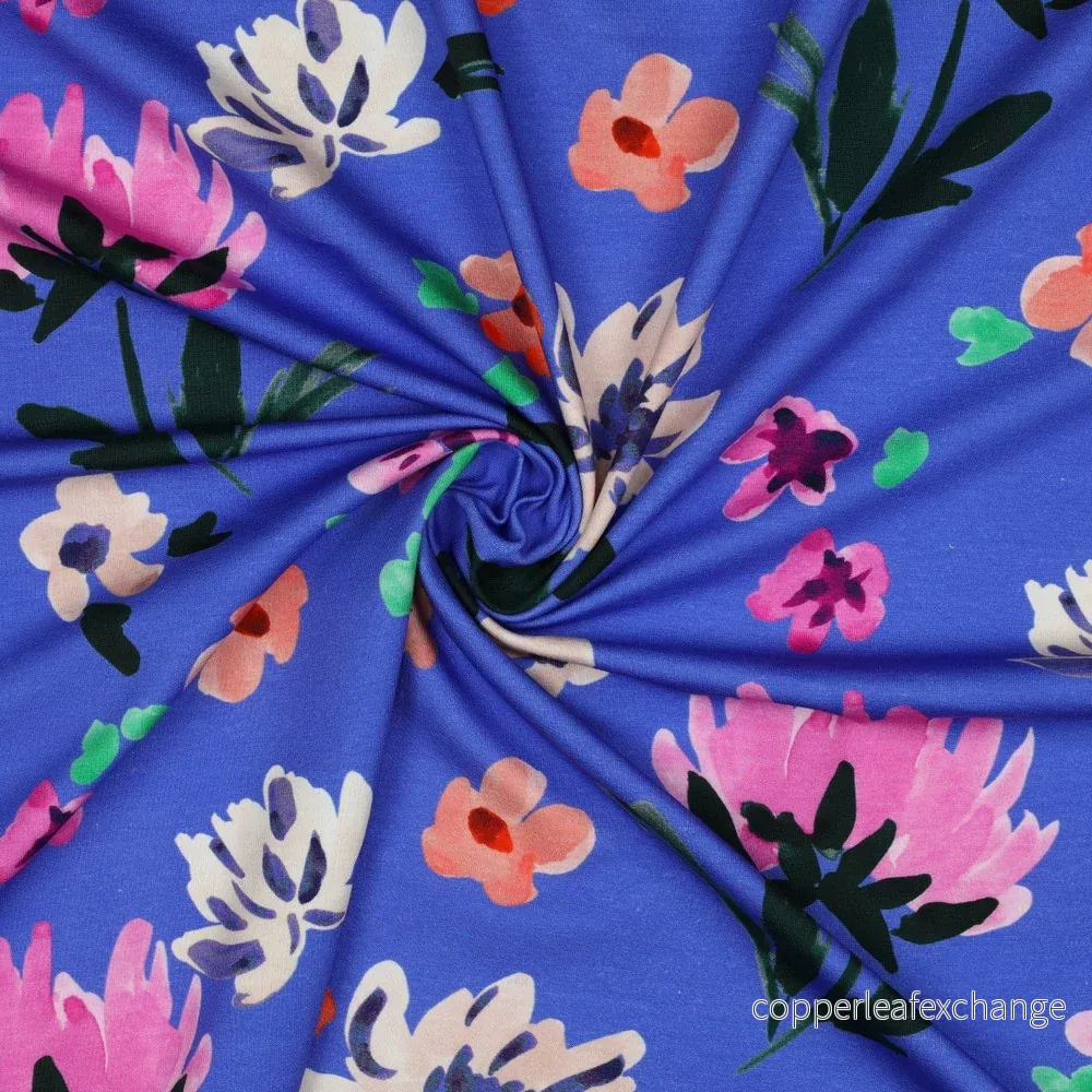 Nerida Hansen - French Terry - Colette - Cotton - Light Blue - Bild 3