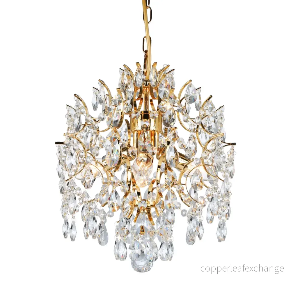 KATE BOLL KRISTALL – Guld. D34 KATE BOLL KRISTALL – Guld. D34