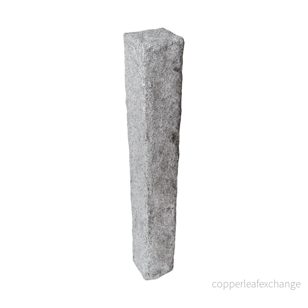 Granitstolpe Bergama Grå Rustik 1200x150x150 Granitstolpe Bergama Grå Rustik 1200x150x150