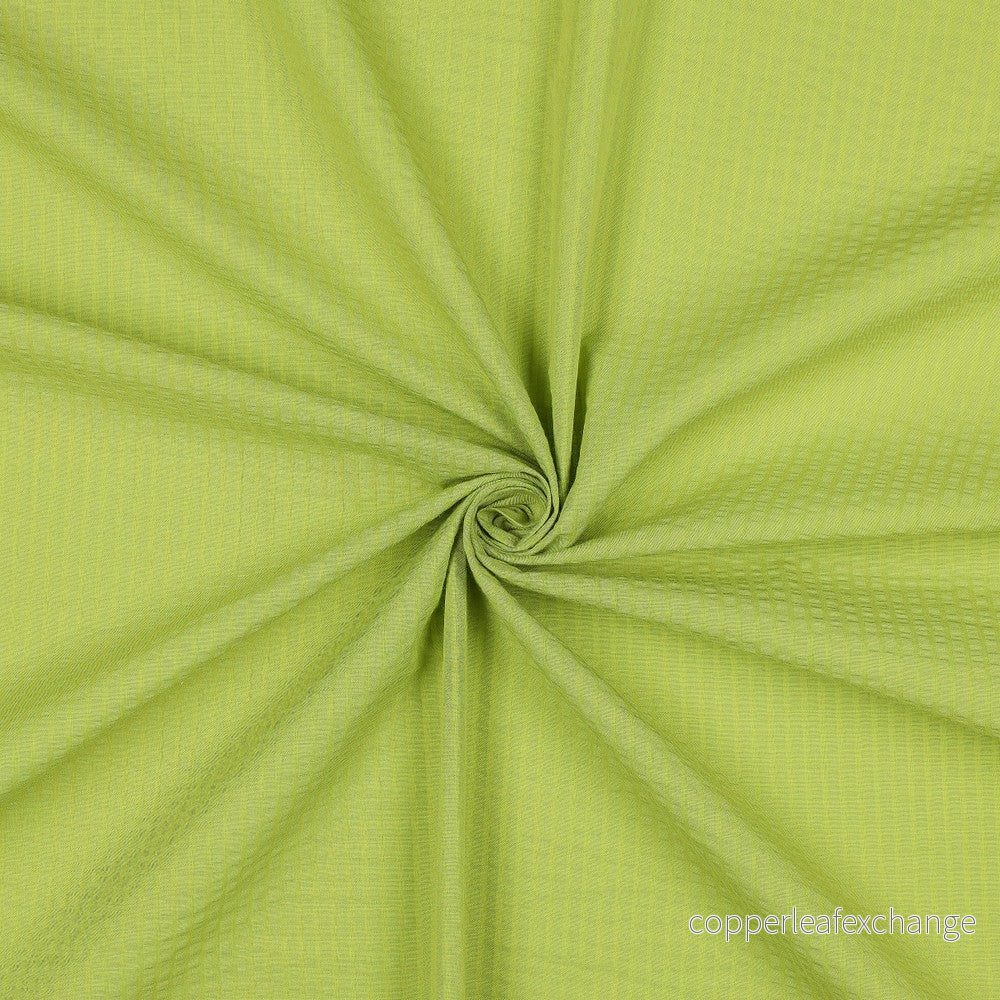 Cotton – Jaquard – Seersucker – Lime – 003 Cotton – Jaquard – Seersucker – Lime – 003