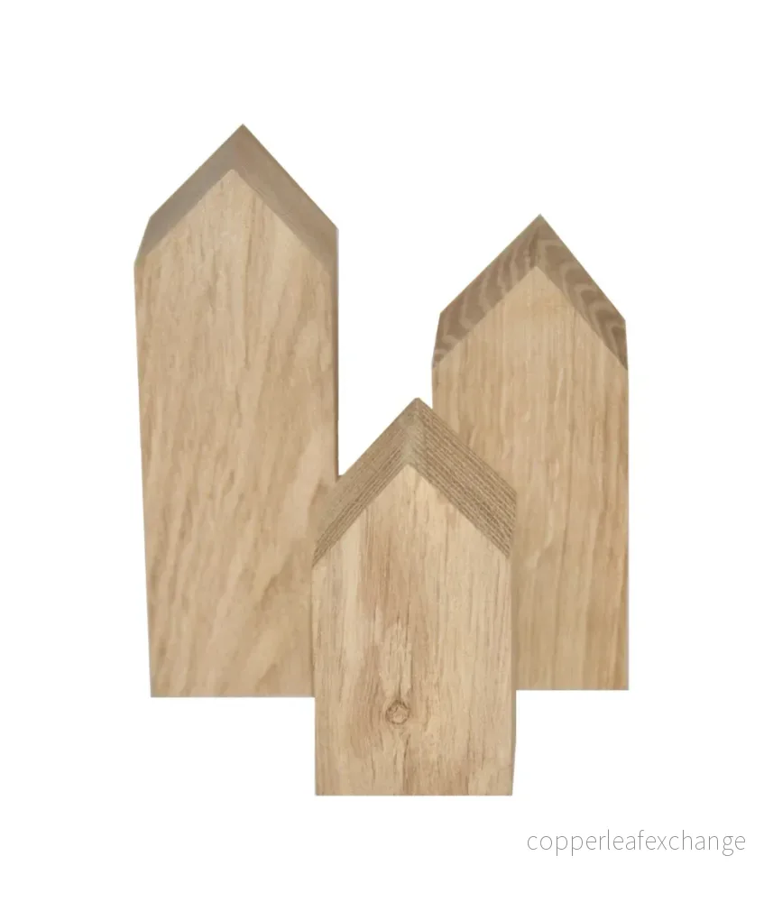 LEVEL D hus 3-pack, svensk ek