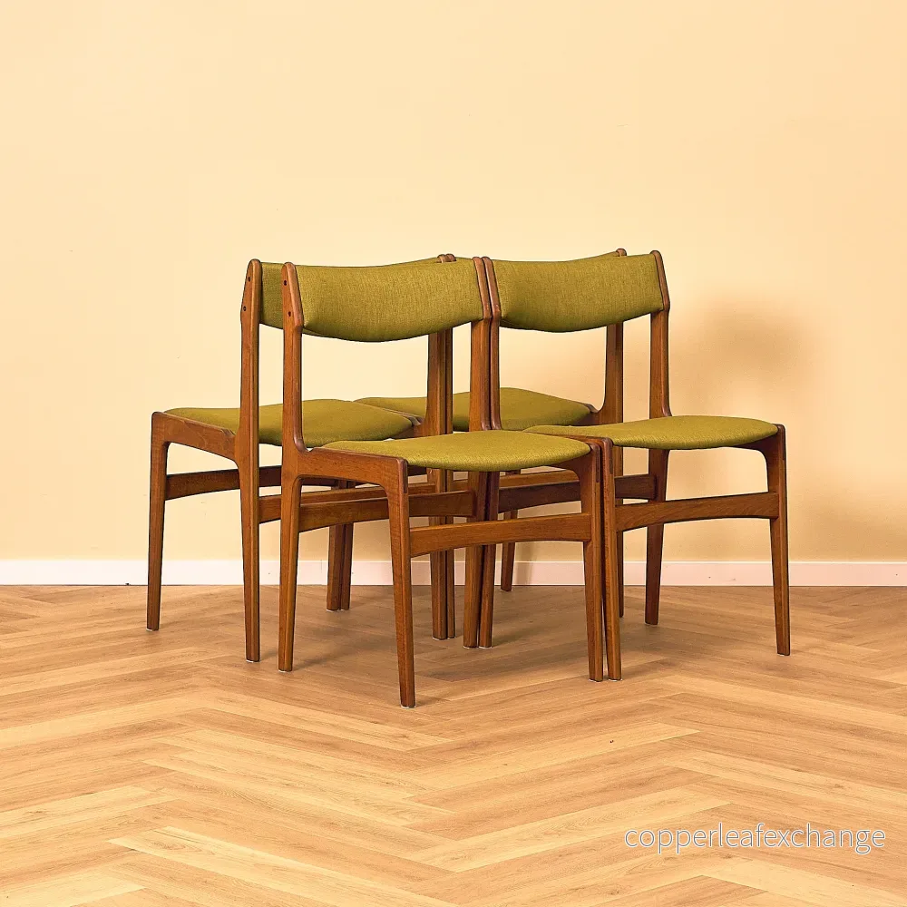 Erik Buch Teak Dining Chair, Nova Stolefabrik