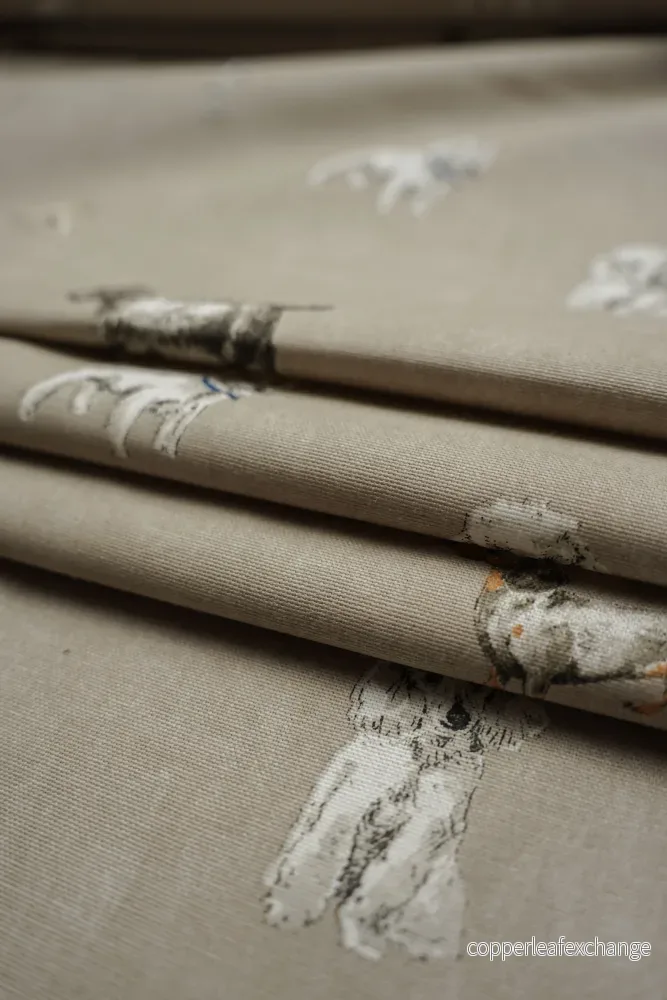 Deadstock – Interior – Cotton – Canvas – Dogs – DI44