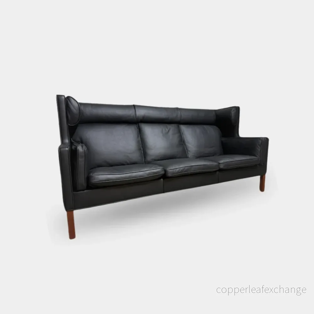 Børge Mogensen trepersoners kupé sofa - Bild 2