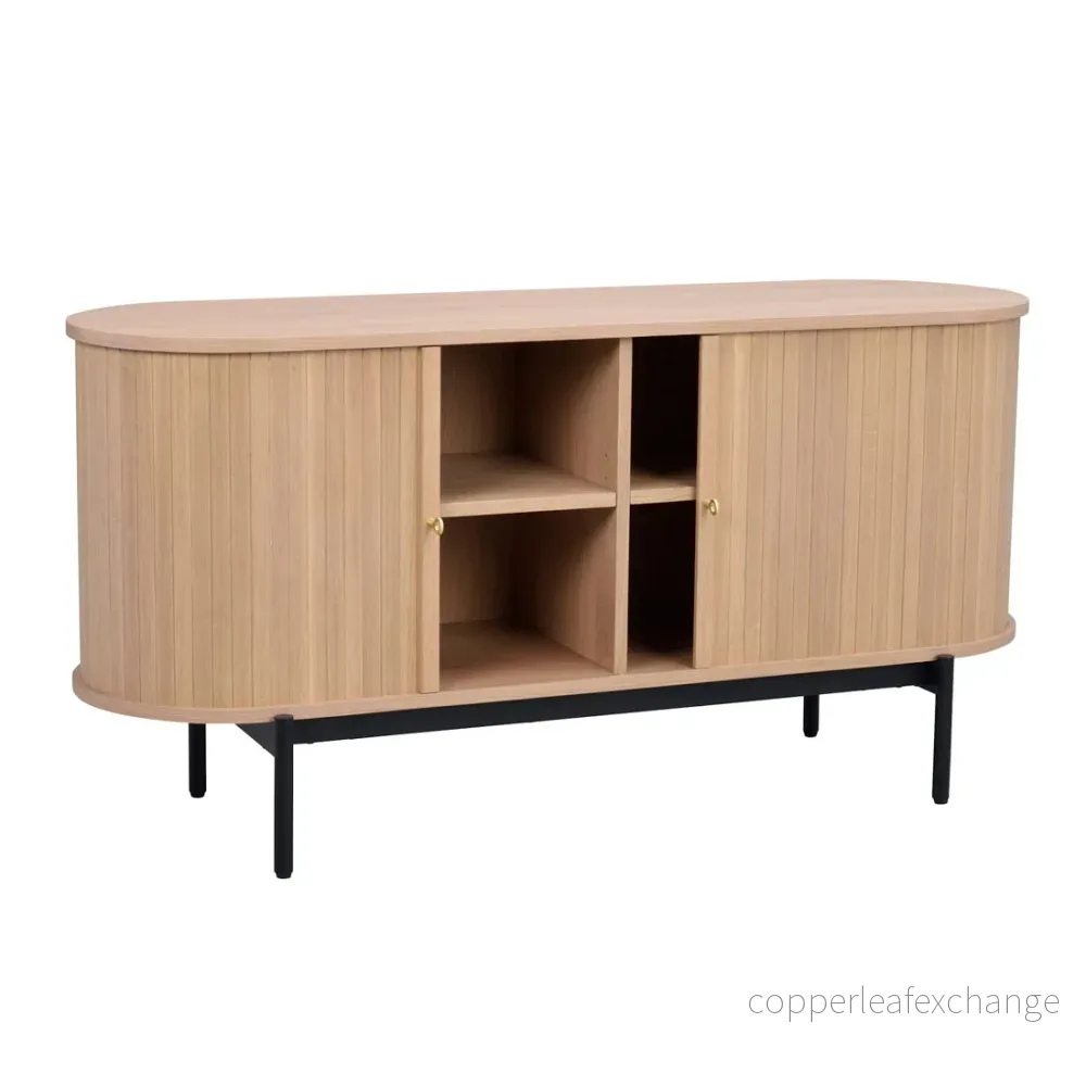 Sideboard Haddington, vitpigmenterad ek - Bild 3