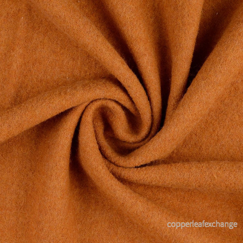 Boiled Wool – Walkloden – Melange – Rust – 5010 Boiled Wool – Walkloden – Melange – Rust – 5010